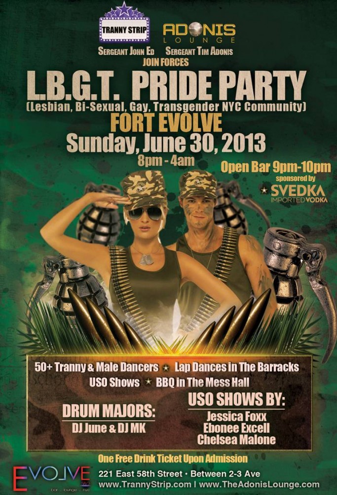 Gay Pride NEW 2013