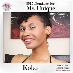 Click image for larger version. 

Name:	TEA15-Nominee-Ms-Unique-Koko.jpg 
Views:	1016 
Size:	156.3 KB 
ID:	764230