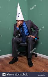 Click image for larger version. 

Name:	businessman-sat-on-a-chair-in-the-corner-wearing-a-dunce-hat-BAE28A.jpg 
Views:	51 
Size:	103.7 KB 
ID:	1306286